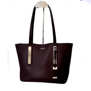 Michael Kors Collection ‘Jaryn’ Tote, Bordeaux color, Leather, Beautiful bag